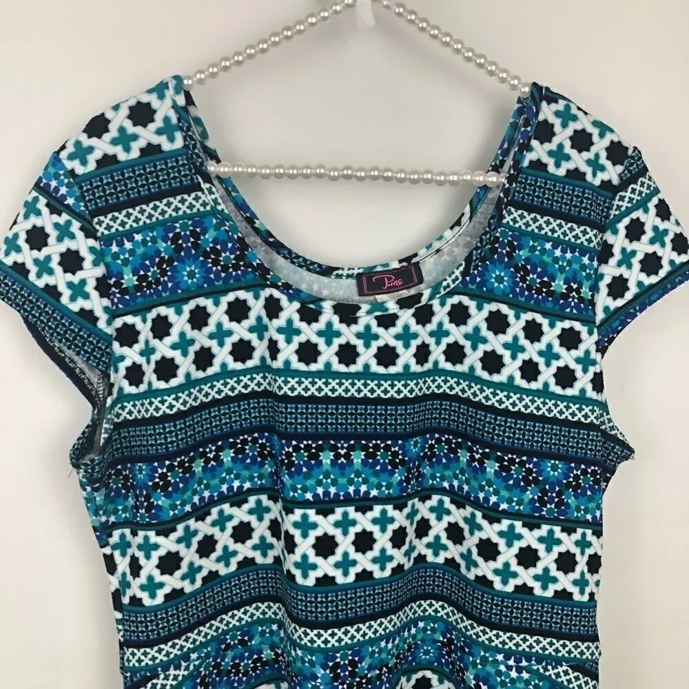 P. Inc fit and flare dress